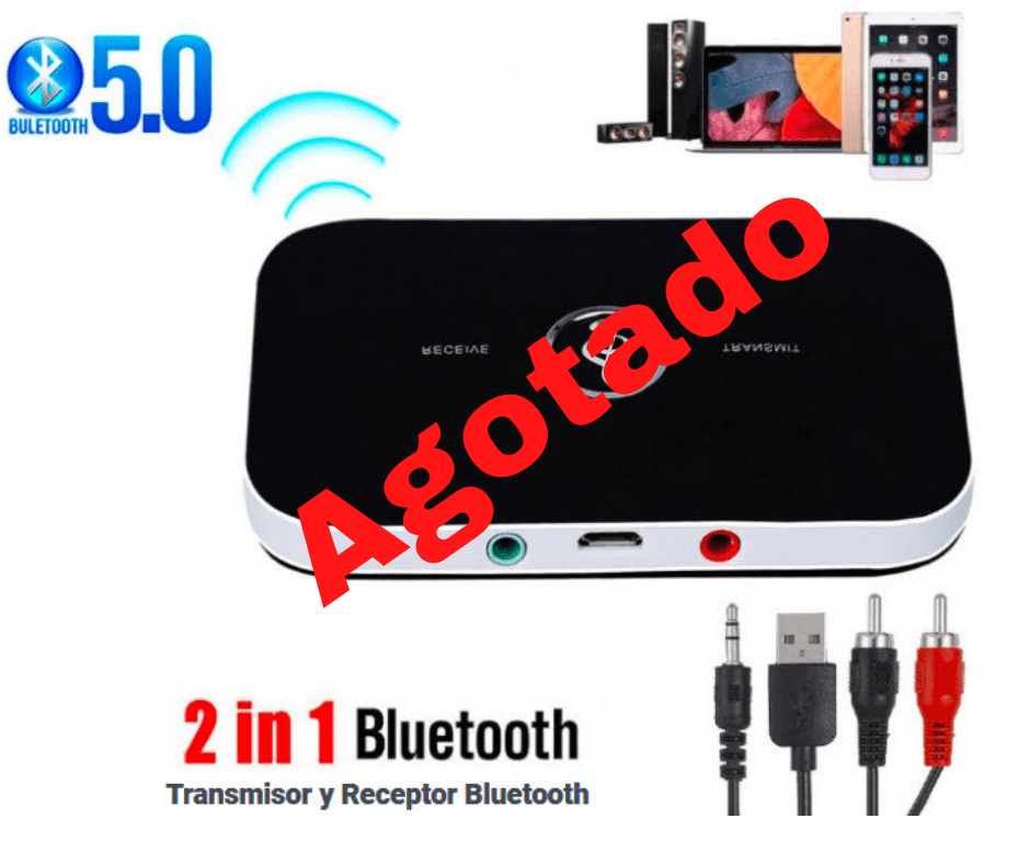 Transmisor y Receptor Bluetooth 2 en 1