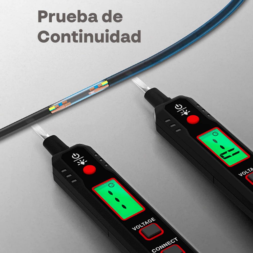 Kaiweets VT500. Detector de voltaje sin contacto de 12 a 300VAC - Imagen 2