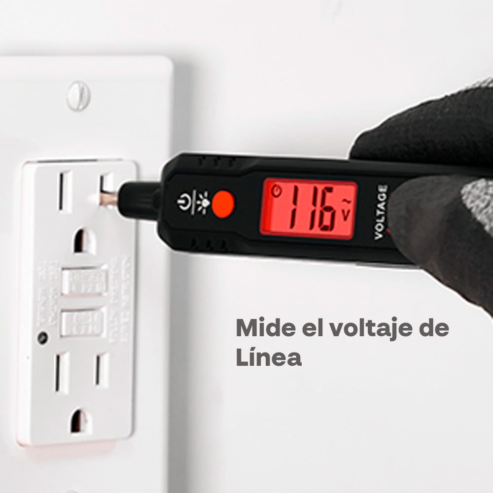 Kaiweets VT500. Detector de voltaje sin contacto de 12 a 300VAC - Imagen 3