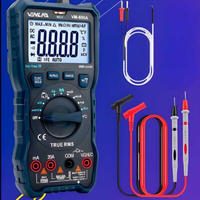 VENLAB VM-600A es un multímetro digital de alta calidad y precisión.