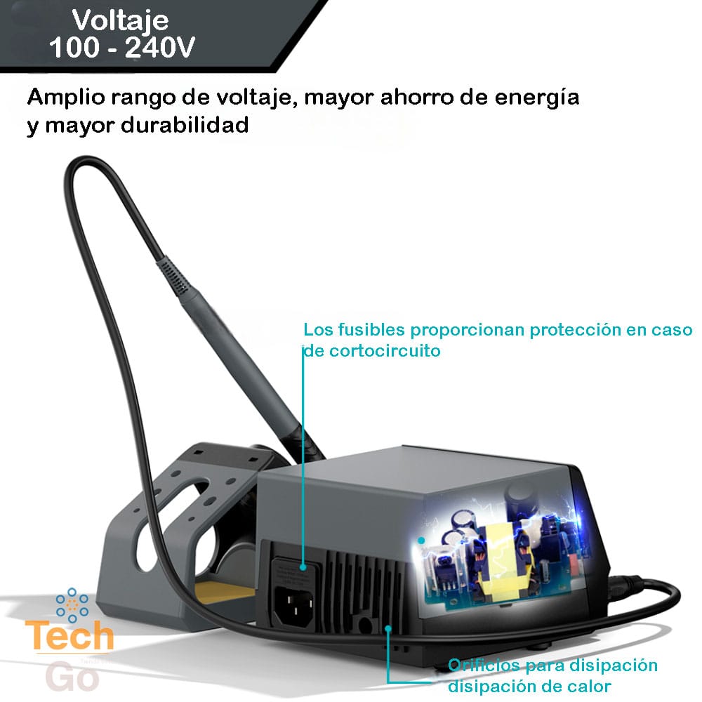 Estación de Soldar Profesional Bakon BK969D Plus - Imagen 3